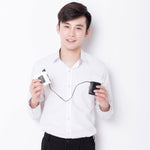 휴대용 미니 허리 선풍기 쿨링 팬 USB 피부 쿨러