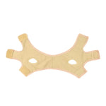 Lycra Flesh Color Breathable Skin Care And Lift Reduce Double Chin Mask Face Belt, Size: S, Size: S