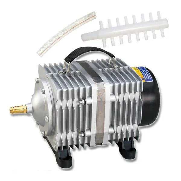 ACO-018A 520W 200L/분 전자기 공기 펌프 컴프레서 해산물 어항 산소 공급 공기 흐름 분배기, 미국 플러그, ACO-018A