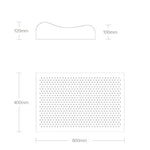 오리지널 샤오미 유핀 8H Z2 천연 라텍스 베개 부드럽고 통기성 좋은 척추 보호 마사지 케어 베개 면 베개커버 포함