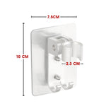 Space Aluminium Showerhead Holder Traceless Adjustable Bath Shower Bracket, Shower Bracket