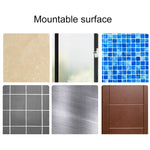 Space Aluminium Showerhead Holder Traceless Adjustable Bath Shower Bracket, Shower Bracket
