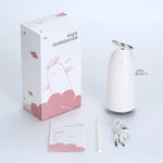 TSHM0 미니 엔젤 가습기 컬러풀 야간등 포함, 물탱크 용량: 230mL