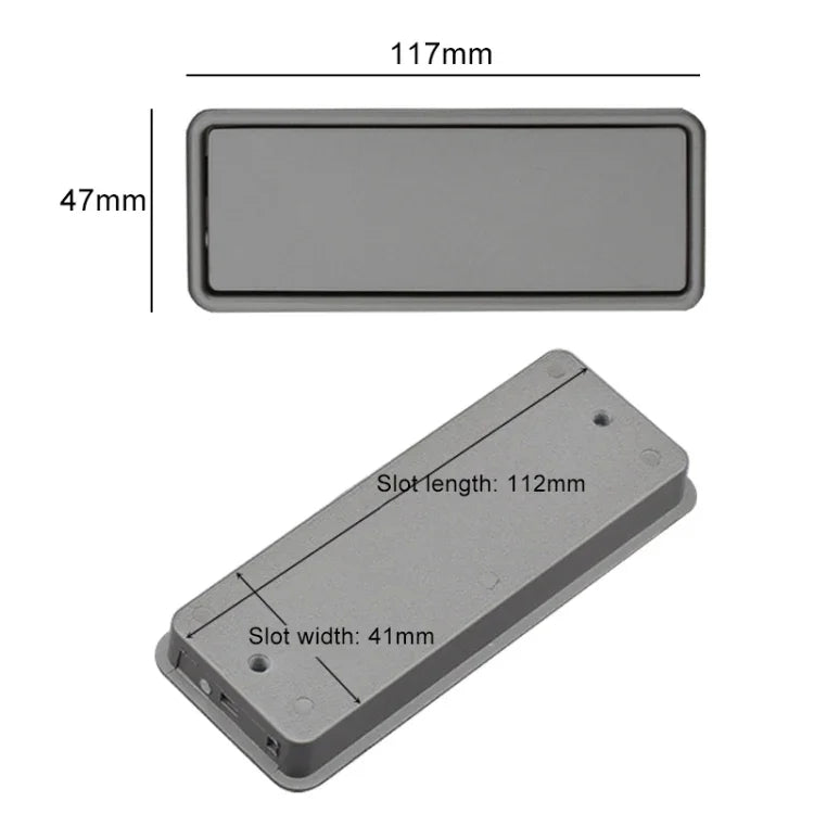 심플 옷장 슬롯 스크럽 손잡이 매립형 서랍 보이지 않는 손잡이, 구멍 간격: 96mm, 96mm