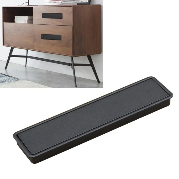 심플 옷장 슬롯형 스크럽 손잡이 숨김 매입 서랍 보이지 않는 손잡이, 구멍 간격: 160mm, 160mm