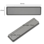 심플 옷장 슬롯형 스크럽 손잡이 숨김 매입 서랍 보이지 않는 손잡이, 구멍 간격: 160mm, 160mm