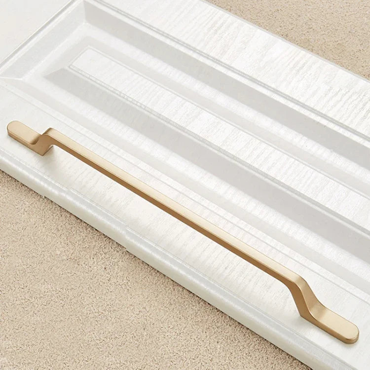 9008-224 현대 심플 캐비닛 도어 손잡이 서랍 옷장 아연 합금 손잡이, 9008-224