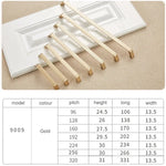 9009-192 모던 심플 캐비닛 도어 손잡이 서랍 옷장 아연 합금 손잡이, 9009-192