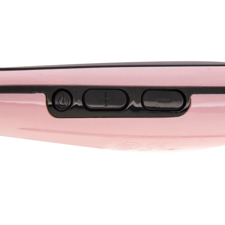 Handheld Innovative Hair Straightener Comb with LCD Temperature Display, EU Plug