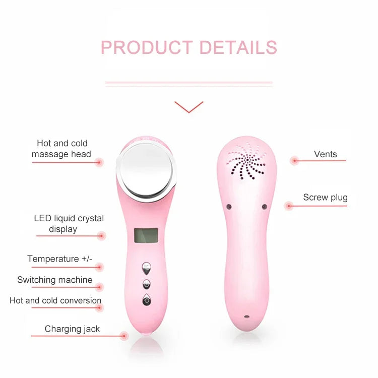 Multi-functional Household Beauty and Body Apparatus Facial Ion Importer