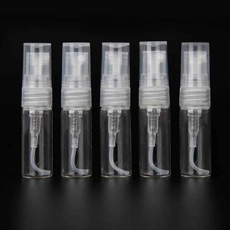 50개입 향수 병 스프레이 병 향수 병 빈 병, 용량:2ML (투명), 2ML (투명)