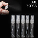 50개입 향수 병 스프레이 병 향수 병 빈 병, 용량:5ML (투명), 5ML (투명)