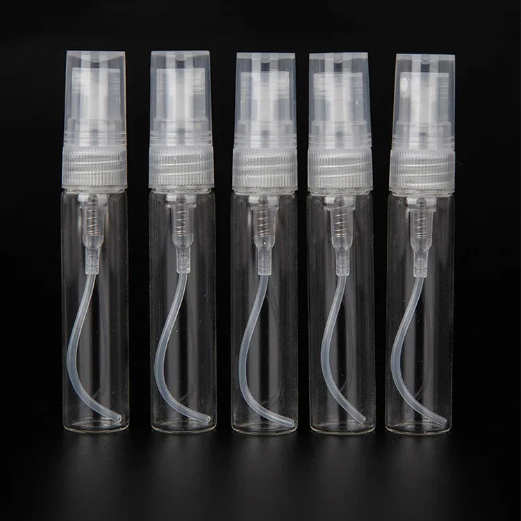 50개입 향수 병 스프레이 병 향수 병 빈 병, 용량:5ML (투명), 5ML (투명)