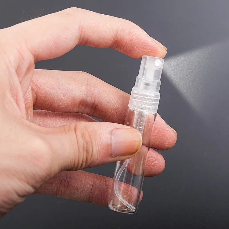 50개입 향수 병 스프레이 병 향수 병 빈 병, 용량:10ML (투명), 10ML (투명)