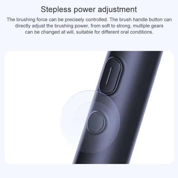 샤오미 미지아 T700 IPX7 소닉 전동 칫솔 LED 디스플레이 포함, 칫솔