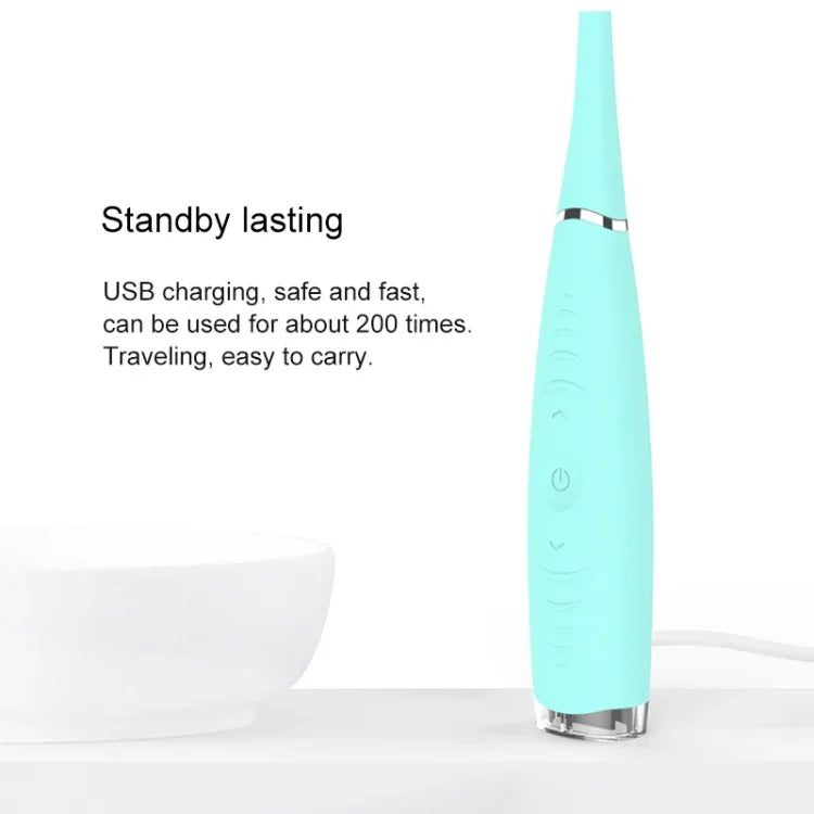 LSHOW YJK015A 3.7V USB 충전 5단계 모드 방수 가정용 전기 고주파 진동 치아 광택기