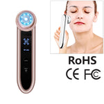 BLK-D919 RF 기기 얼굴 진동 콤팩트 리프팅 마사지기 미세 전류 뷰티 기기