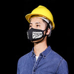 실리콘 보호 재사용 가능 PM2.5 KN95 호흡기 마스크 교체용 필터 항바이러스 김서림 방지 마스크, 재사용 가능 PM2.5 KN95