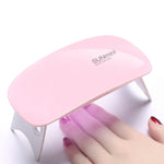 SUN 미니 2 6W UV + LED USB 네일 램프 손톱 젤 경화기