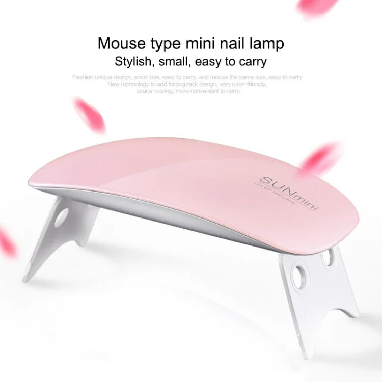 SUN 미니 2 6W UV + LED USB 네일 램프 손톱 젤 경화기