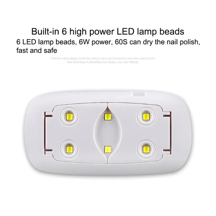 SUN 미니 2 6W UV + LED USB 네일 램프 손톱 젤 경화기