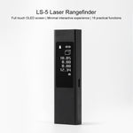 오리지널 샤오미 Youpin DUKA LS5 터치 스크린 고정밀 적외선 레이저 거리 측정기