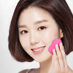 부드러운 스펀지 메이크업 에그 화장 퍼프 세트, 무작위 색상 배송