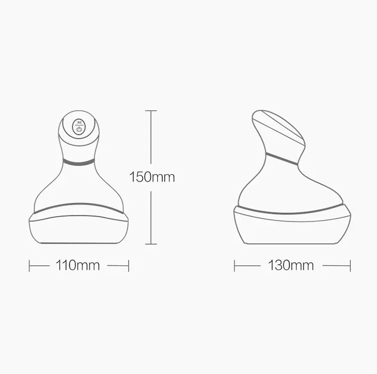 3D 지능형 전기 두피 마사지기