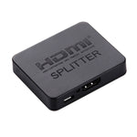 4K HDMI 스플리터 풀 HD 1080p 비디오 HDMI 스위치 스위처 1x2 분배 증폭기 듀얼 디스플레이 HDTV DVD PS3 Xbox용, 4K HDMI (블랙), 4K HDMI (화이트)