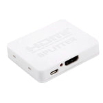4K HDMI 스플리터 풀 HD 1080p 비디오 HDMI 스위치 스위처 1x2 분배 증폭기 듀얼 디스플레이 HDTV DVD PS3 Xbox용, 4K HDMI (블랙), 4K HDMI (화이트)