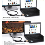 1m HDMI 2.0 (4K) 30AWG 고속 18Gbps 금도금 커넥터 HDMI 수-수 플랫 케이블, 길이: 1m