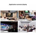 3 in 1 마이크로 USB + USB-C / 타입-C + 8핀 HDMI HDTV 케이블