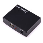 1080P HD HDMI to YPbPr 비디오 및 R/L 오디오 어댑터 컨버터, HDMI to YPbPr+R/L