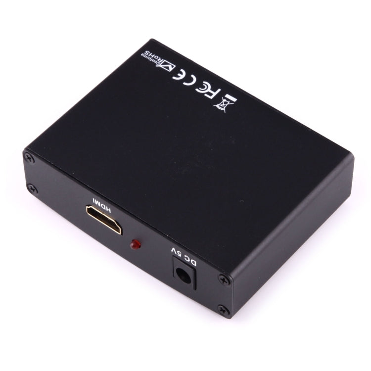 1080P HD HDMI to YPbPr 비디오 및 R/L 오디오 어댑터 컨버터, HDMI to YPbPr+R/L