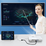 NK-103C 4 in 1 8핀 to HDMI 다기능 휴대폰 변환 어댑터, NK-103C