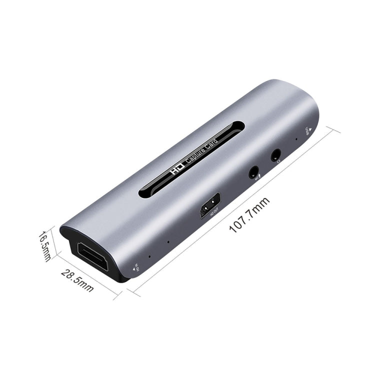 Z35 HDMI 암컷 + 마이크 to HDMI 암컷 + 오디오 + USB HD 비디오 & 오디오 캡처 카드 루프 포함, Z35