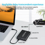 NK-M006 1080P 풀 HD HDMI to SDI + USB 3.0 출력 컨버터, SDI + USB 3.0