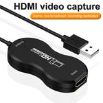 USB 2.0 to HDMI HD Video Game Live Recording Monitoring Capture
