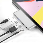 HW-TC29 4-in-1 타입-C / USB-C 다기능 확장 허브 어댑터 아이패드 프로 허브