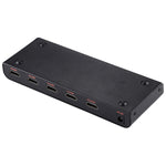4대1 4K/60Hz HDMI 2.0 스위치 리모컨 포함, 유럽 플러그, 4대1