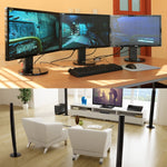 50cm HDMI 암 + HDMI 수에서 USB 2.0 수 커넥터 어댑터 케이블, HDMI 암 + 수