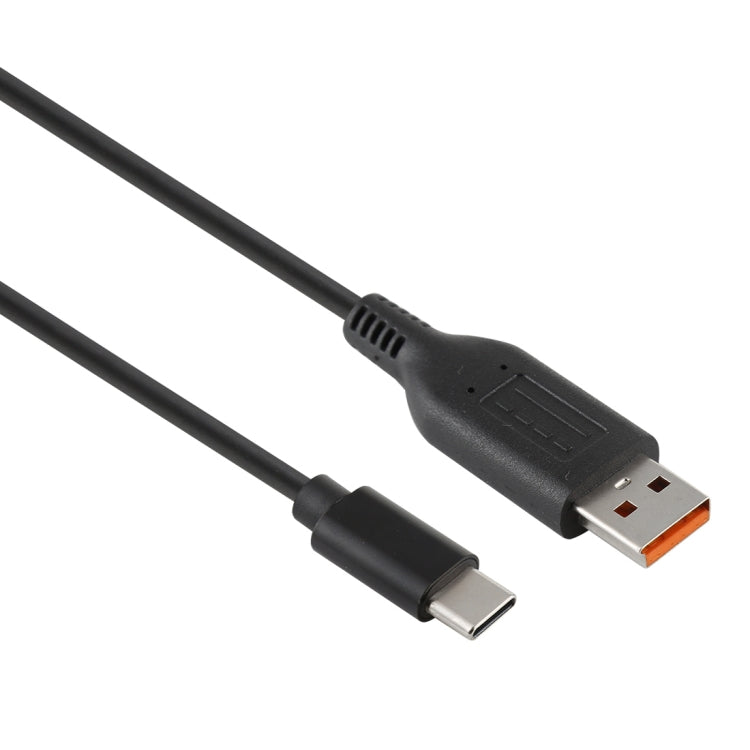 요가 3 인터페이스에서 타입-C / USB-C 수 전원 어댑터 충전 케이블 레노버 요가 3용, 길이: 약 1.8m