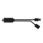 USB 수컷 + USB 2.0 암컷 to HDMI 폰 to HDTV 어댑터 케이블
