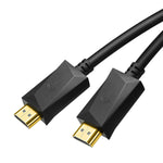 ROCKETEK HDMI01Y-2 HDMI 2.0 4K 30Hz 3D HD 금도금 커넥터 HDMI 케이블 모든 HDMI 기기용, 길이: 2m