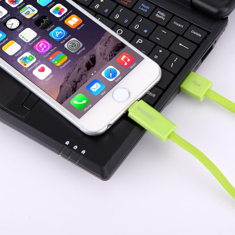 HAWEEL 1m 2 in 1 마이크로 USB & 8핀 to USB 데이터 동기화 충전 케이블, 두 커넥터가 있는 2 in 1 케이블