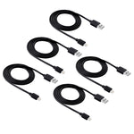 5개 세트 HAWEEL 1m 고속 8핀 to USB 동기화 및 충전 케이블 키트 아이폰, 아이패드용, 5개