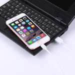 2 PCS HAWEEL 1m High Speed 8 pin to USB Sync and Charging Cable Kit for iPhone, iPad, 2pcs