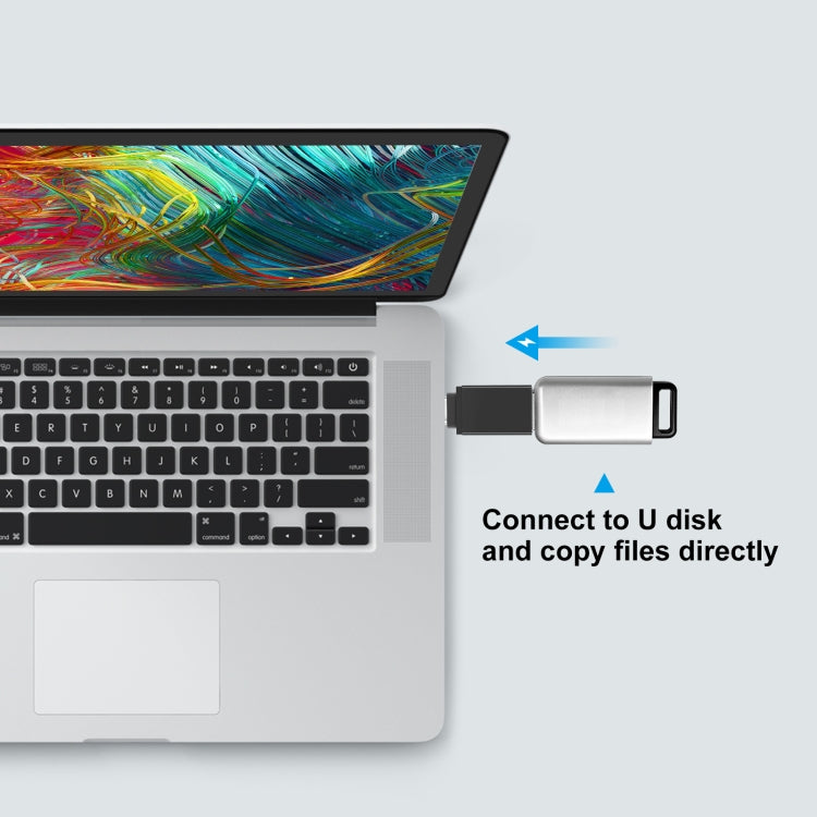 HAWEEL USB-C / Type-C 수컷 to USB 3.0 암컷 OTG 데이터 전송 어댑터
