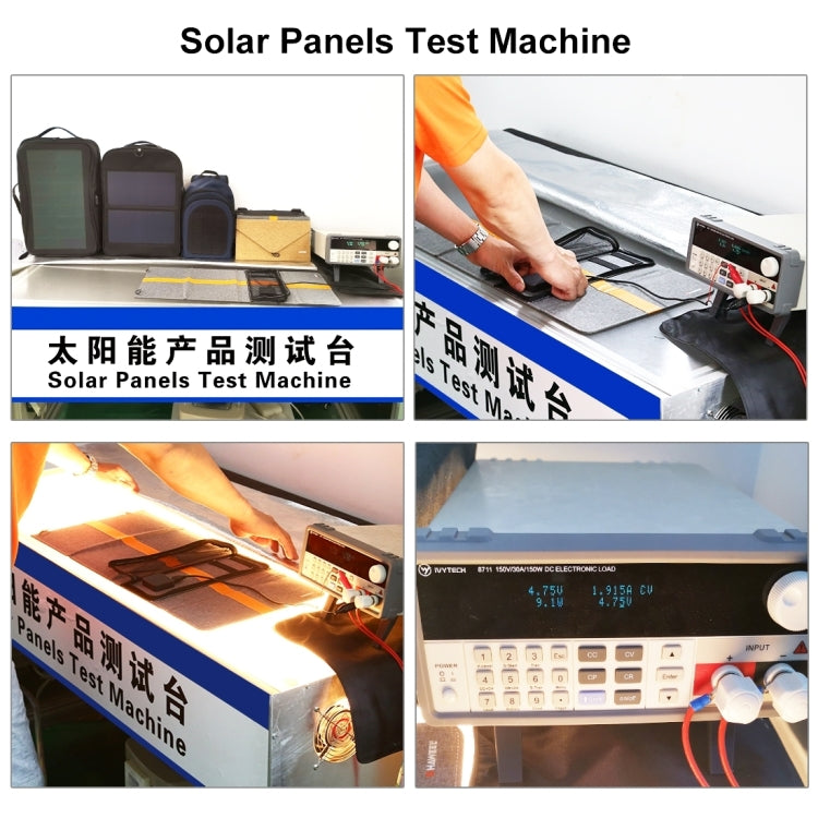 HAWEEL 14W 태양광 패널 파워 백팩 노트북 가방, 손잡이 및 5V / 2.1A 최대 USB 충전 포트 포함, 14W 백팩