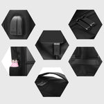 HAWEEL 14W 태양광 패널 파워 백팩 노트북 가방, 손잡이 및 5V / 2.1A 최대 USB 충전 포트 포함, 14W 백팩